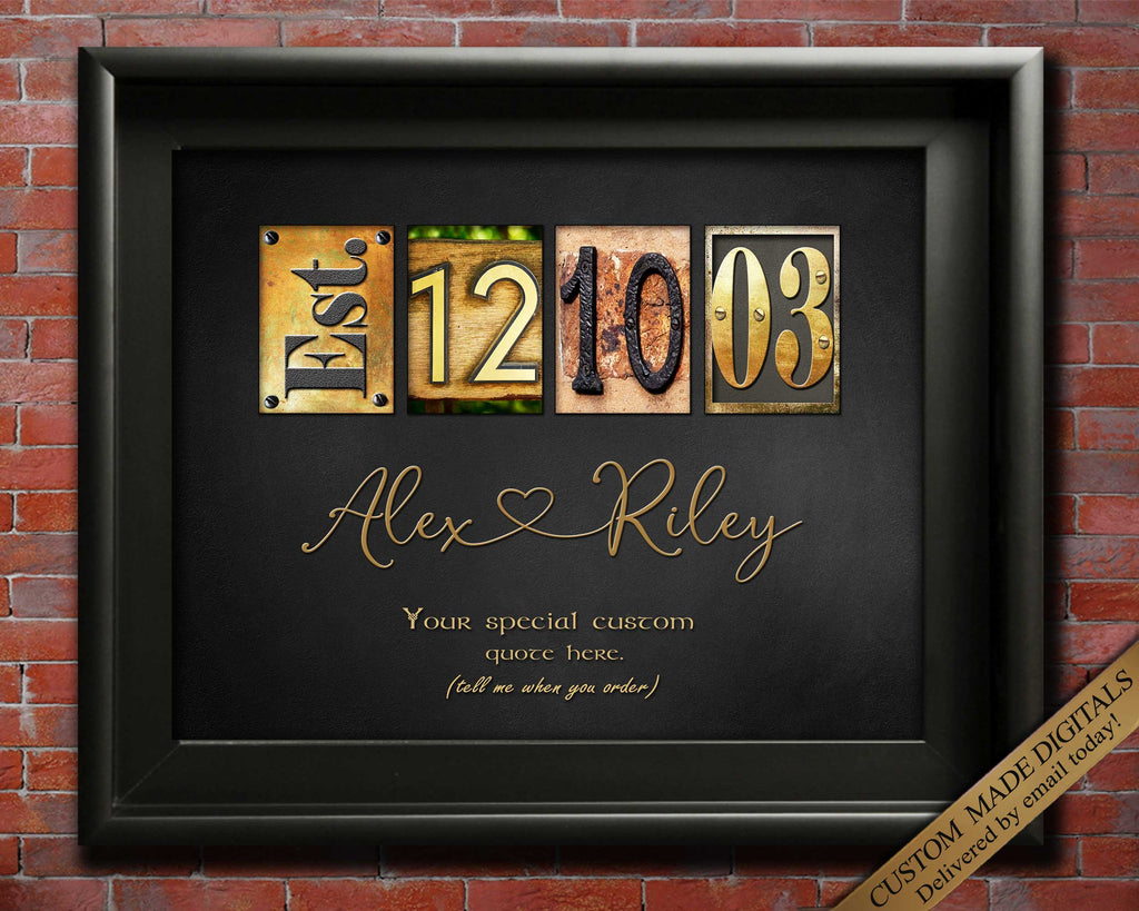 Personalized Anniversary Gift