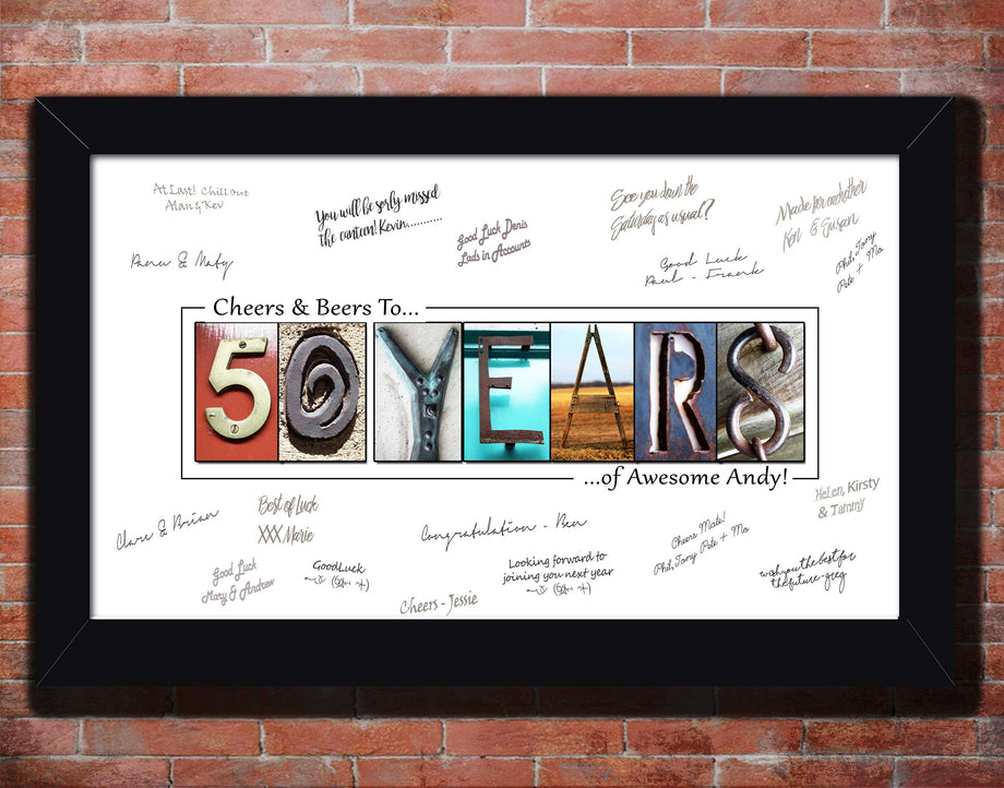 50Th Birthday Decorations For Men/Women - 50Th Birthday Gifts - Cheers  Beers T | eBay