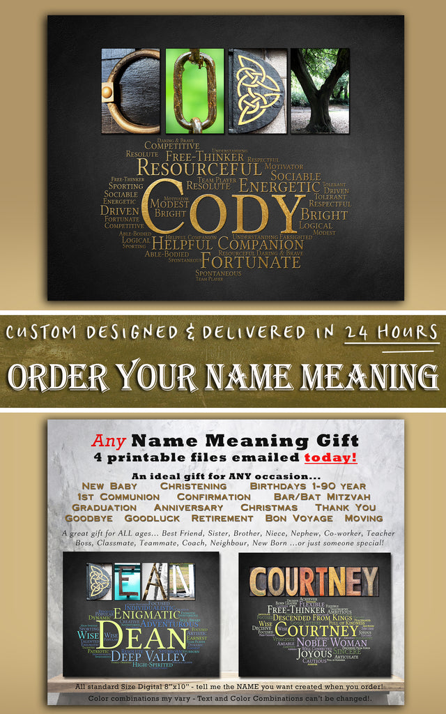 Cody dean Courtney name meaning