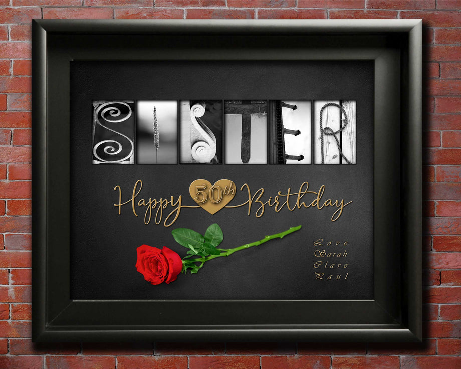Buy Sister Pebble Art Gift, Personalised Big Sister Birthday Gift, Little Sister  Gift, Framed Handmade Gift, Sister Gift From Sister / Brother Online in  India - Etsy