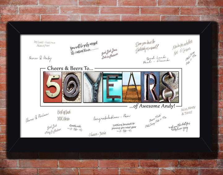 25th Anniversary Gift Ideas, 25 Year Wedding Anniversary Gifts, Silver –  Letter Art Gifts