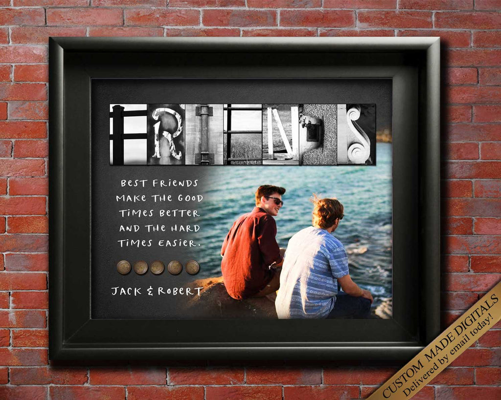 Personalized Friend Photo Gift Birthday Christmas