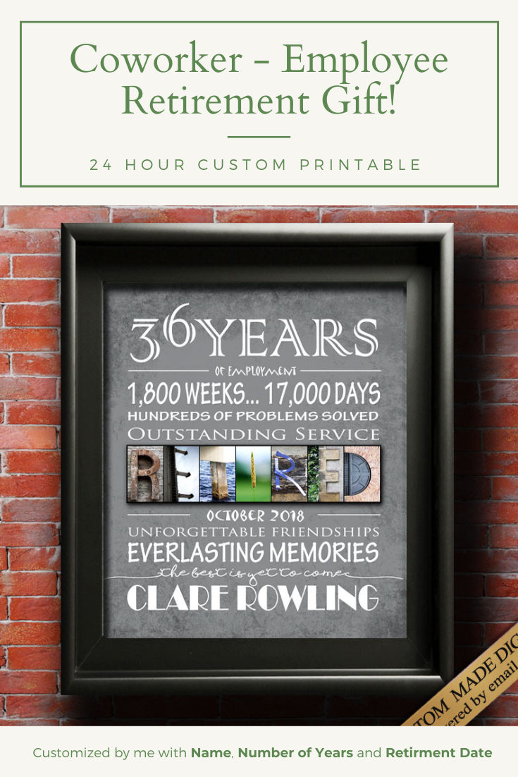 Personalized Retirement Canvas, 44 Years Anniversary Canvas, Retirement  Gifts For Coworkers - Best Canvas Wall Art