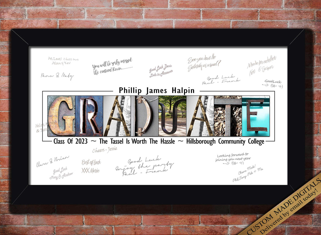 Graduation Gift for Grad party class of signing gift