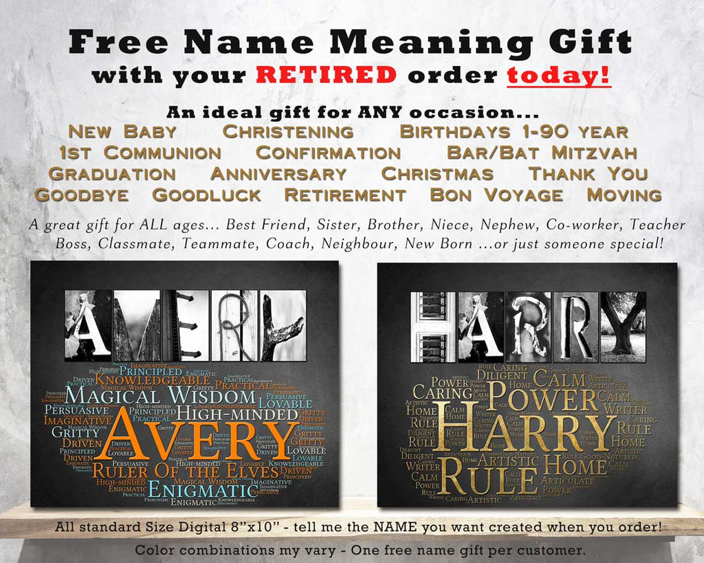 name art free gifts