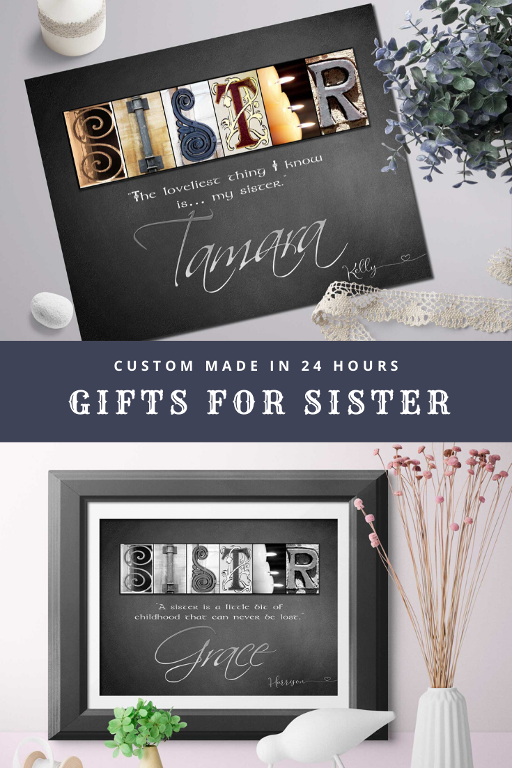 Buy It Takes Someone Special To Be A Sister Gifts, Personalised Thank You Sister  Birthday Gifts, Sister Wedding, Sister Gifts From Sister Big Sister Her Sis,  With Grey Bag Online at desertcartINDIA