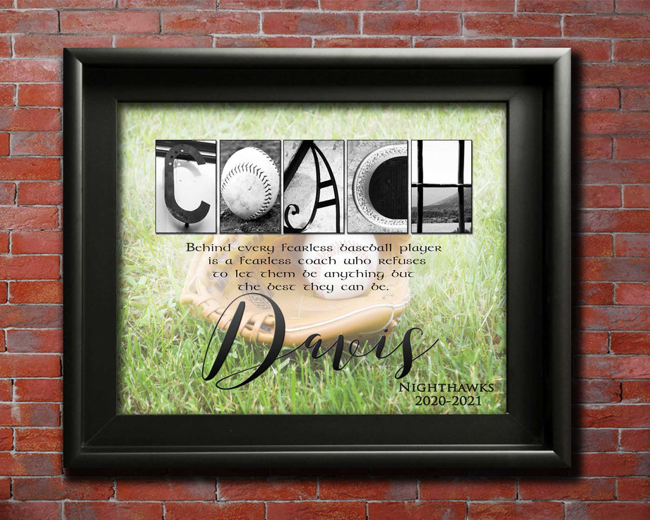 Custom Baseball Coach Gift Ideas Baseball Gift for Boys Gift 