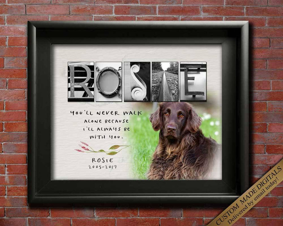 Dog memorial gift on sale ideas