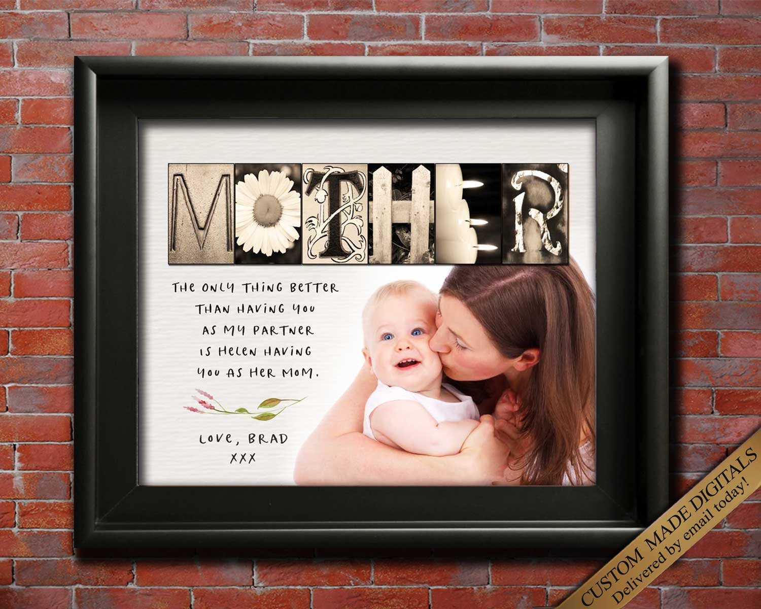 Gift for Mom, Mom Gift From Daughter, Mother Daughter Gifts, Christmas Gift  for Mom, Personalized Gift for Mom From Daughter, Mothers Day 